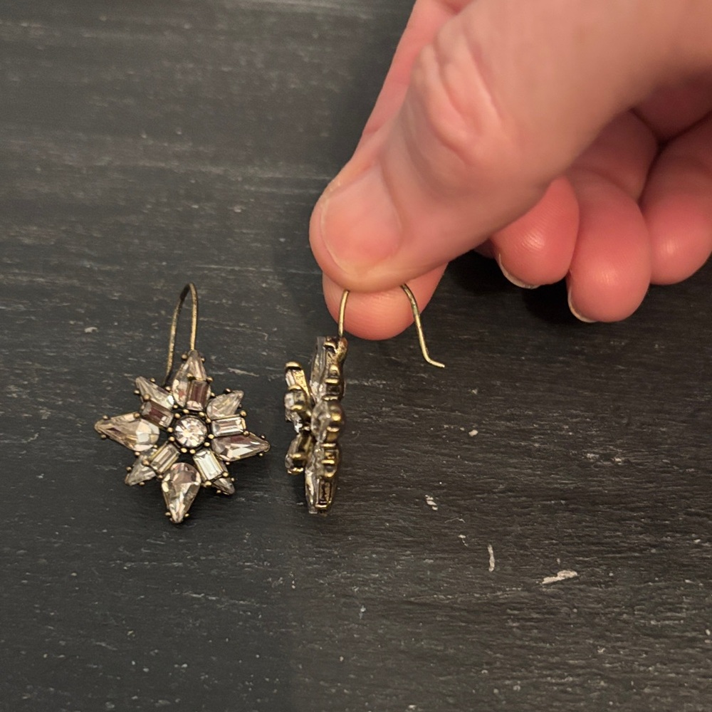 Chloe + Isabel Gold and Silver Star Earrings